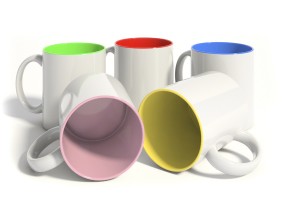 кружки цветные внутри
